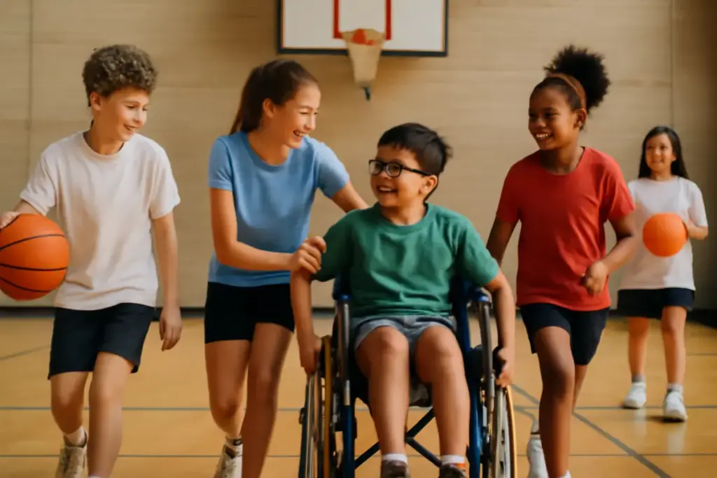 Cosa succede durante la giornata dello sport a scuola? Il ruolo decisivo dell’inclusione tra pari